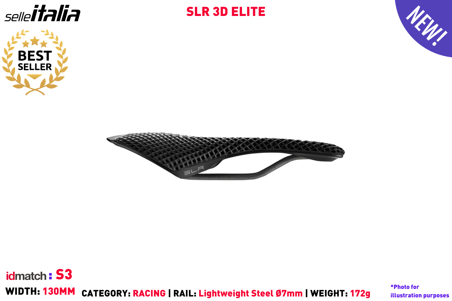 SLR 3D Elite - L3 | Hup Leong Company | The Bicycle People